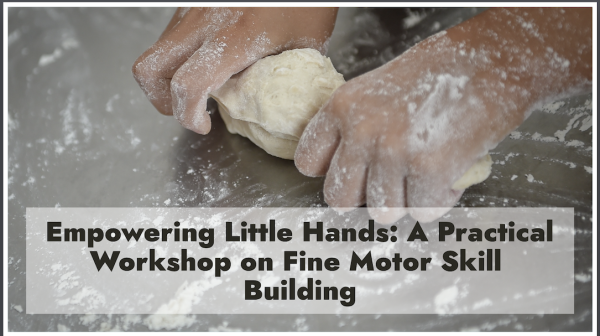two hand with flour