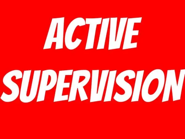 Active Supervision In The Early Childhood Classroom (Tuesday, February 23th, 6:00 p.m.)