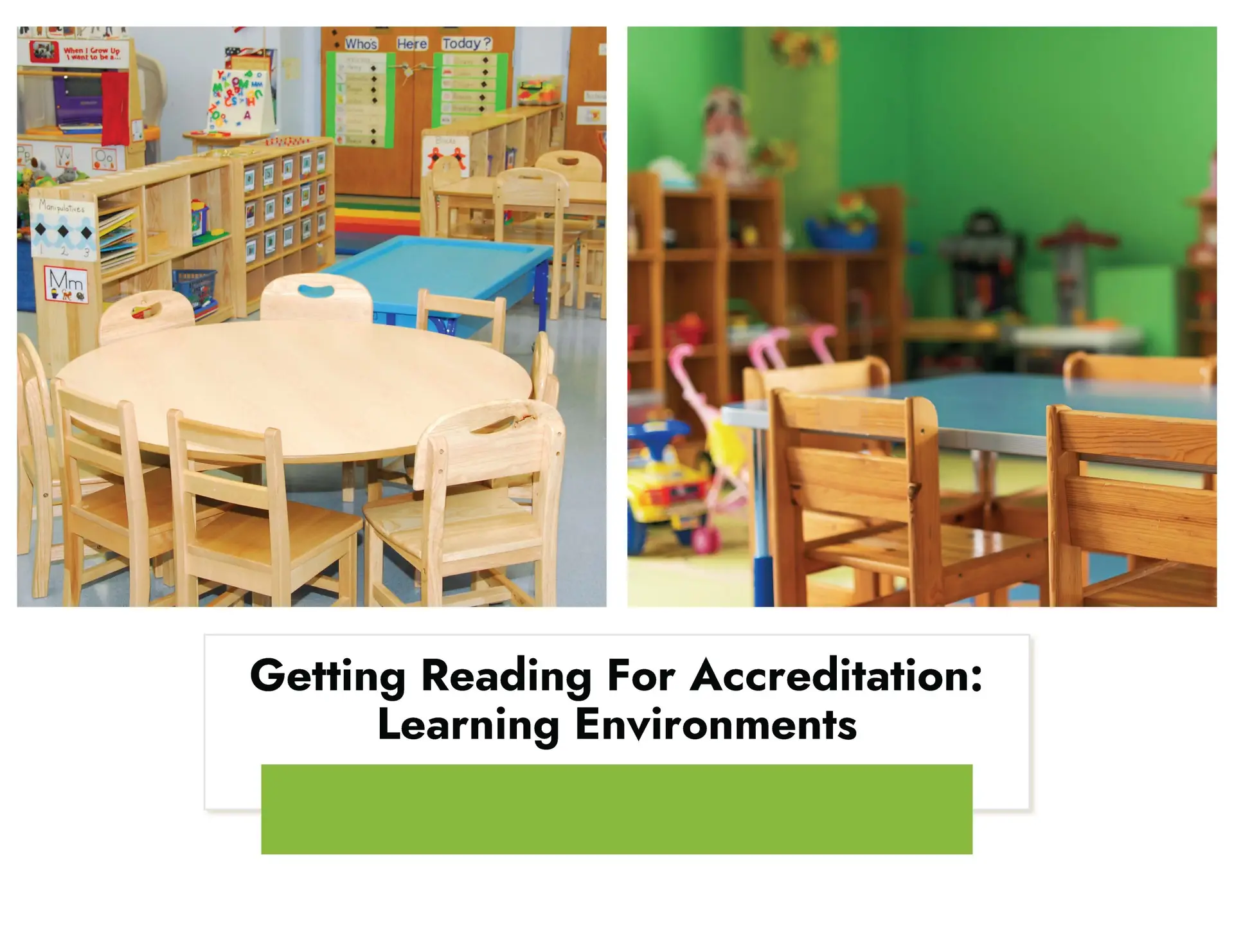 Getting Ready For Accreditation:  Learning Environments—4 Hour (Self-Paced)