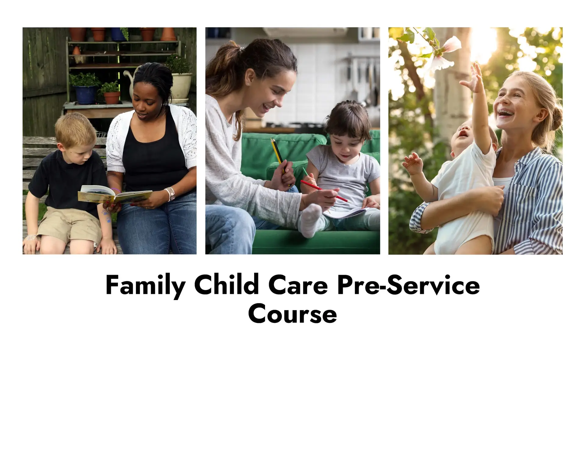 Family Child Care Pre-Service Training